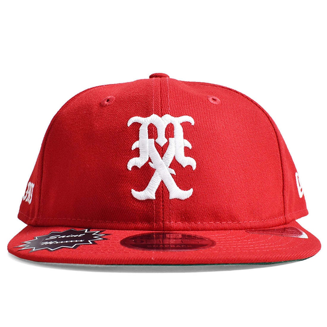 RETRO CROWN 9FIFTY MX LOGO CAP (RED) - 1