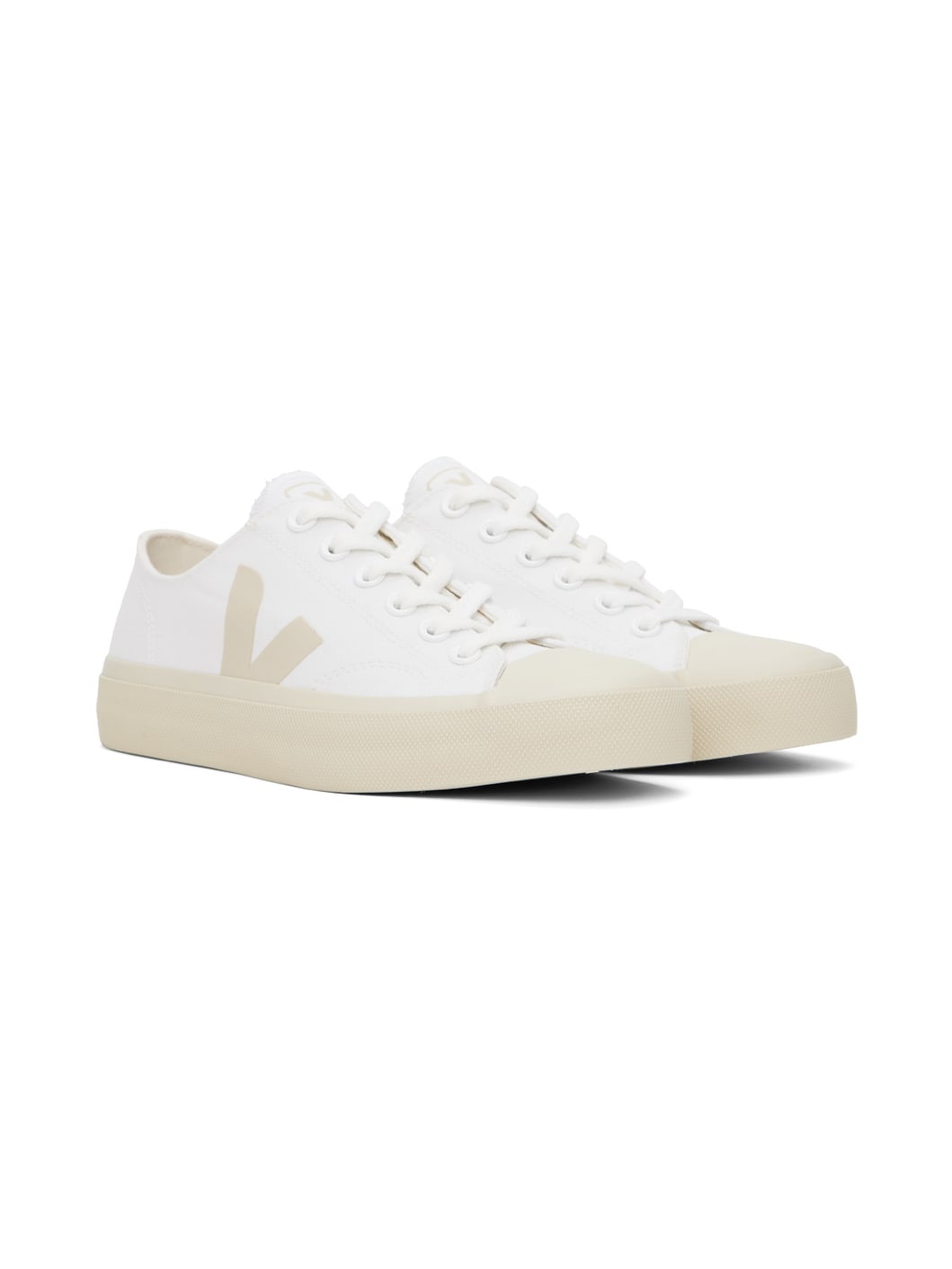 White Wata II Low Canvas Sneakers - 4