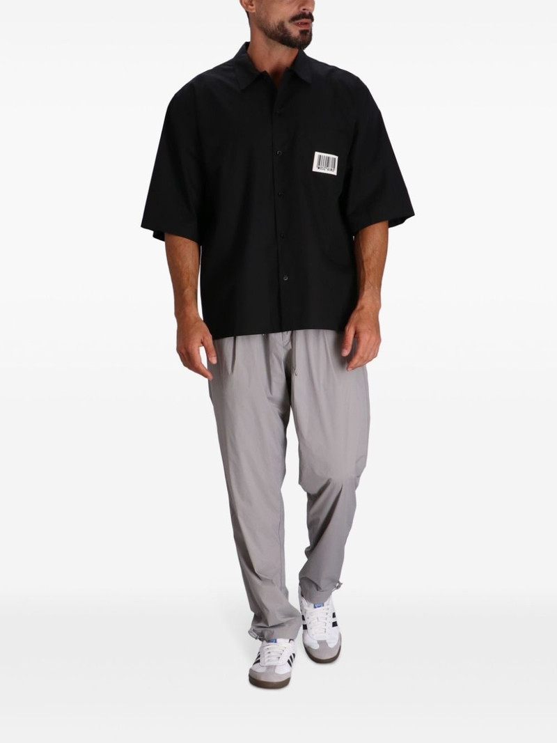 Moschino Barcode poplin shirt outlook