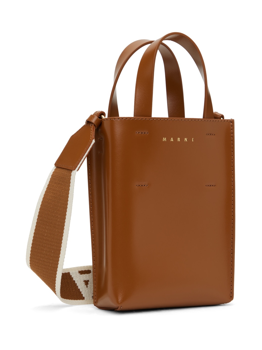 Brown Museo Nano Bag - 2