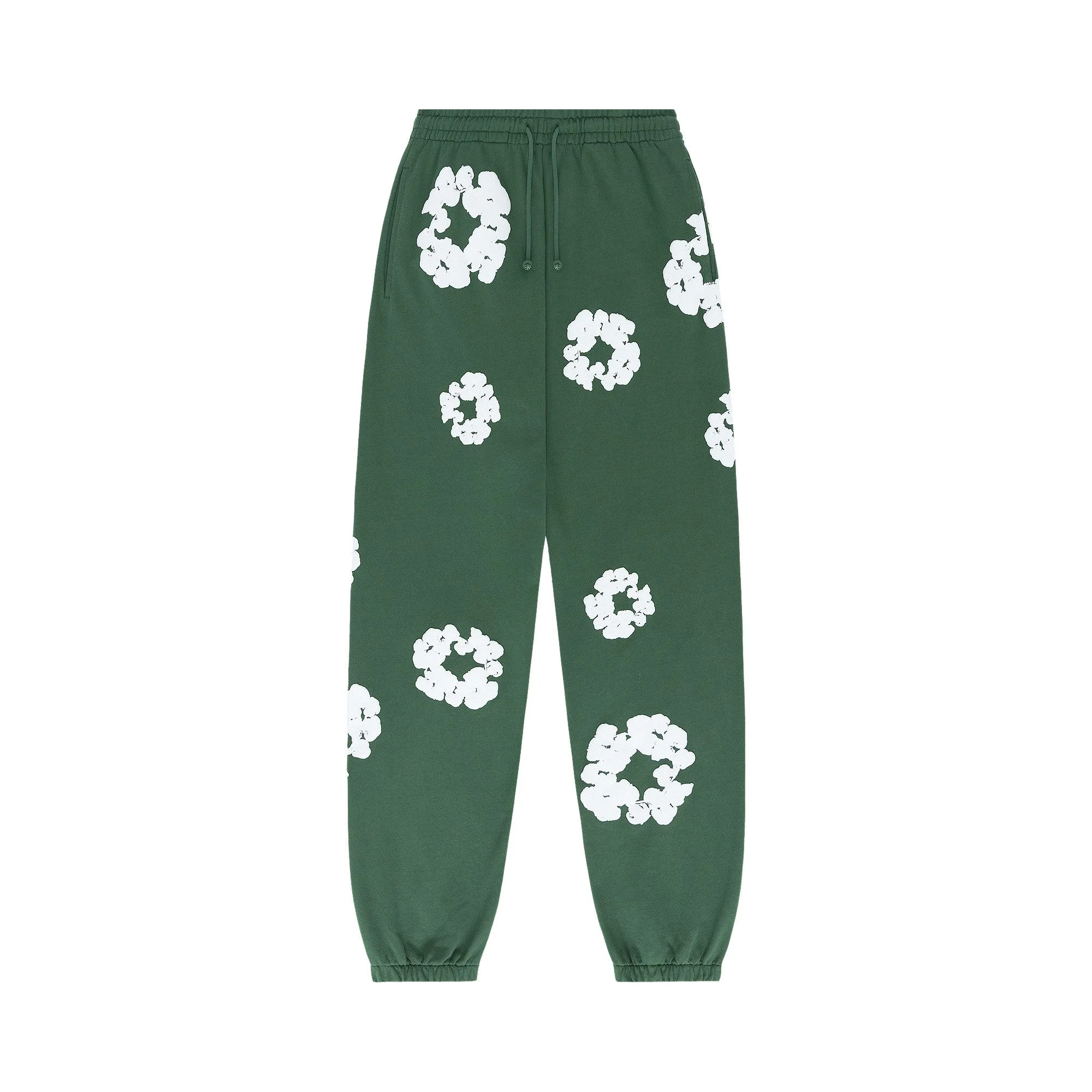 Denim Tears The Cotton Wreath Sweatpants 'Green' - 1