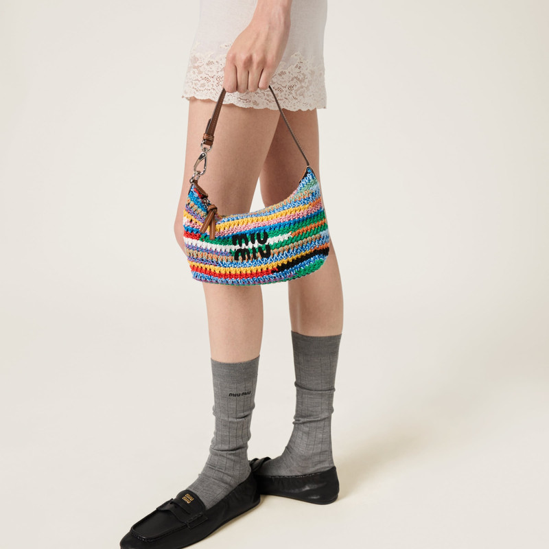 Miu Miu Crochet pouch outlook