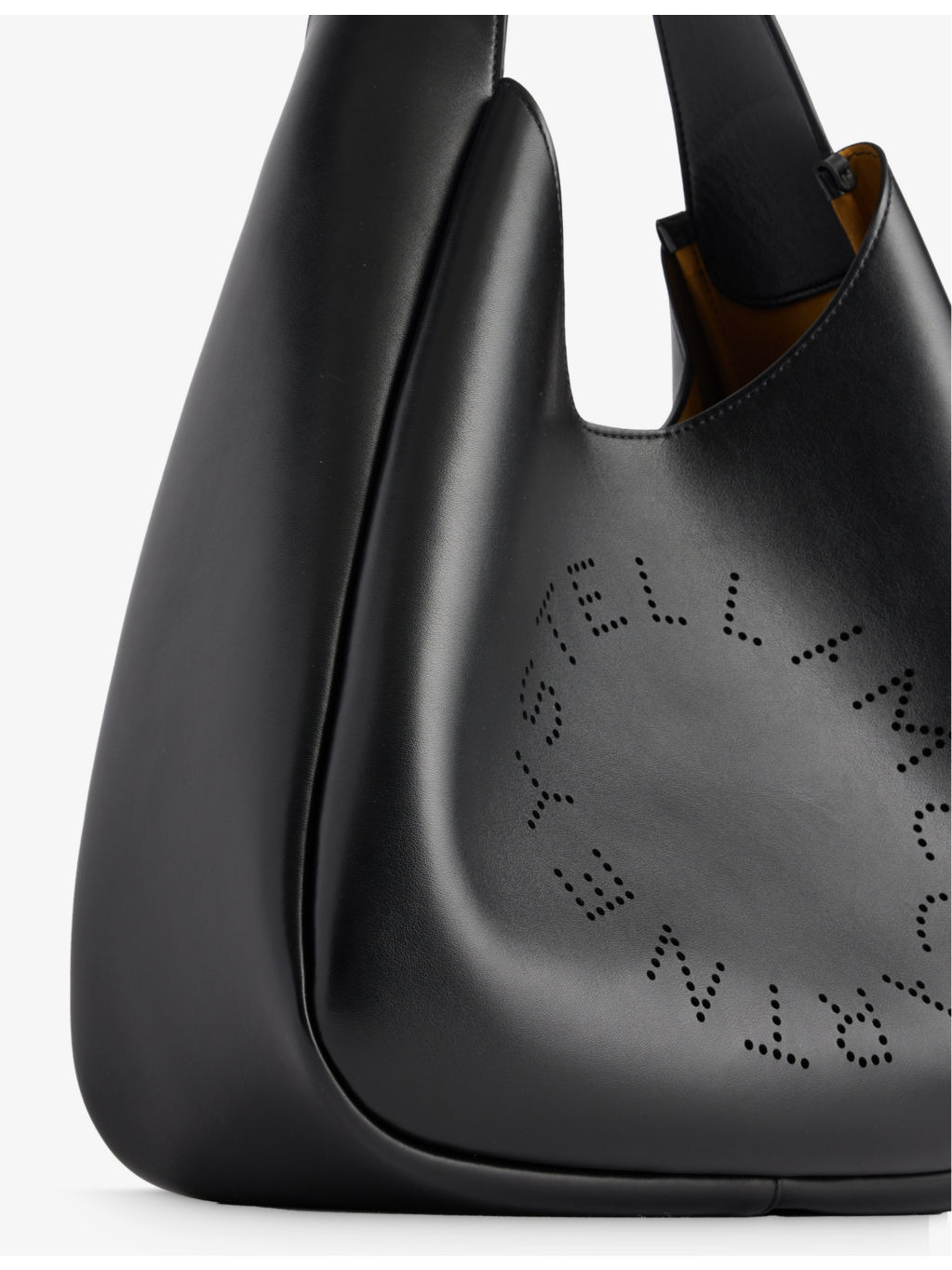 Circle faux-leather shoulder bag - 3