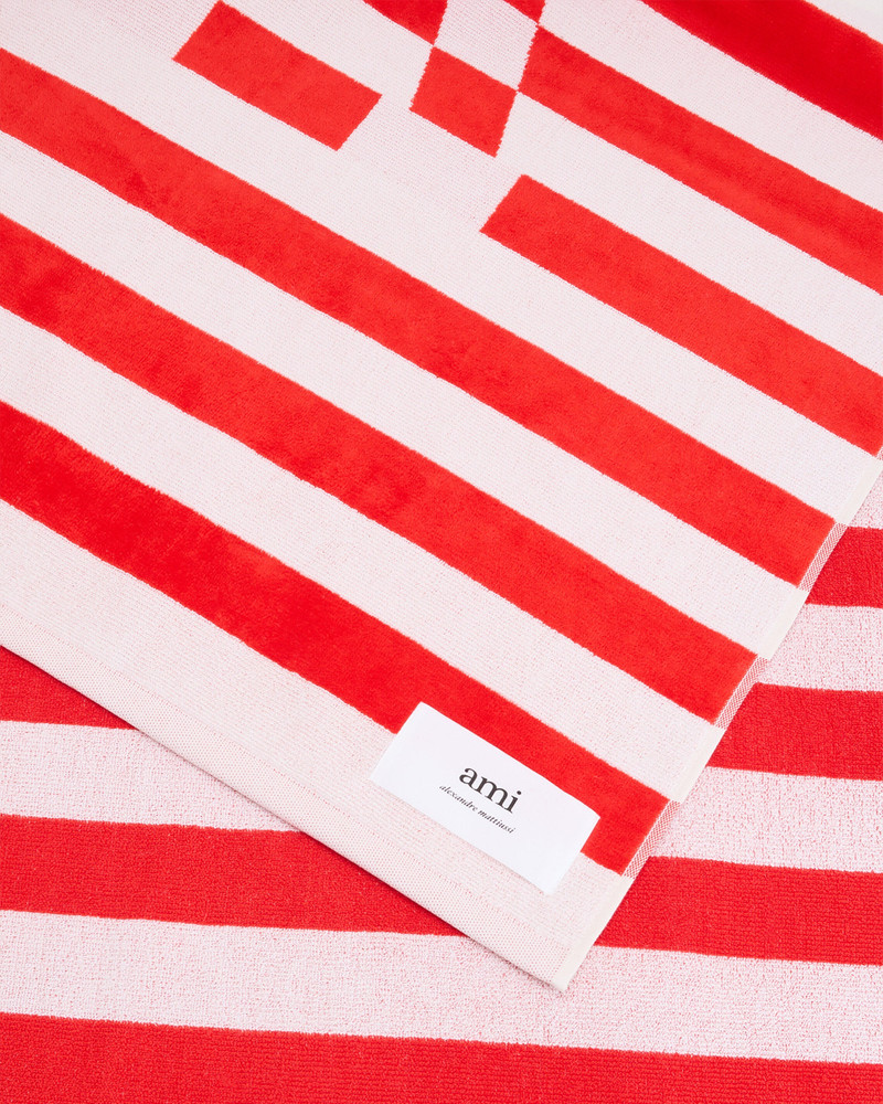 WHITE COTTON AMI DE COEUR BEACH TOWEL 3