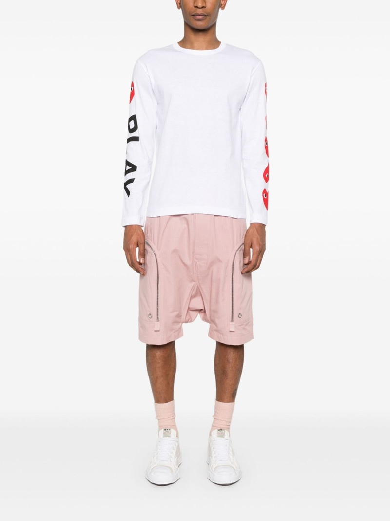 Comme des Garçons PLAY heart-print cotton T-shirt outlook