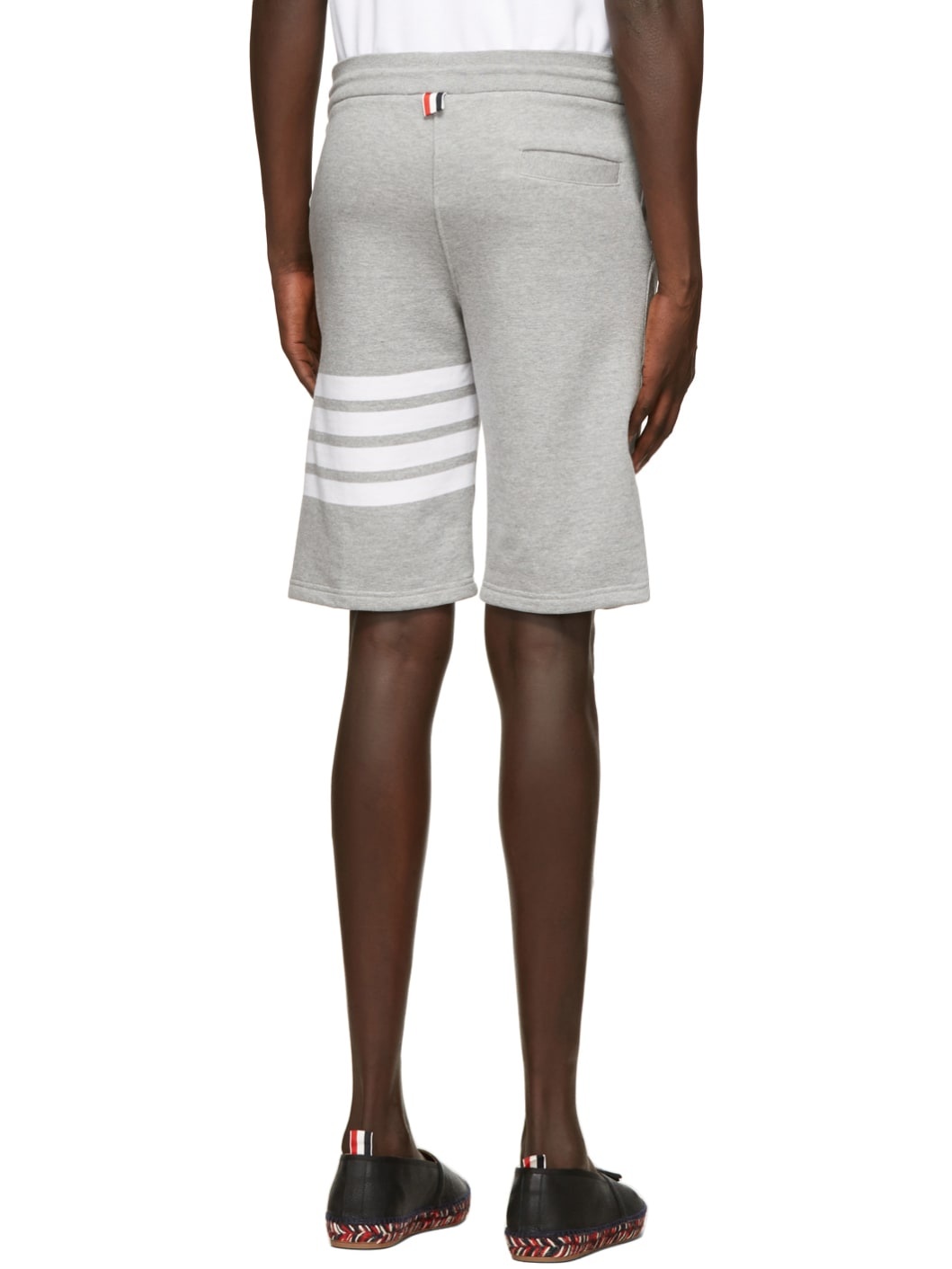 Grey Engineered 4-Bar Shorts - 3