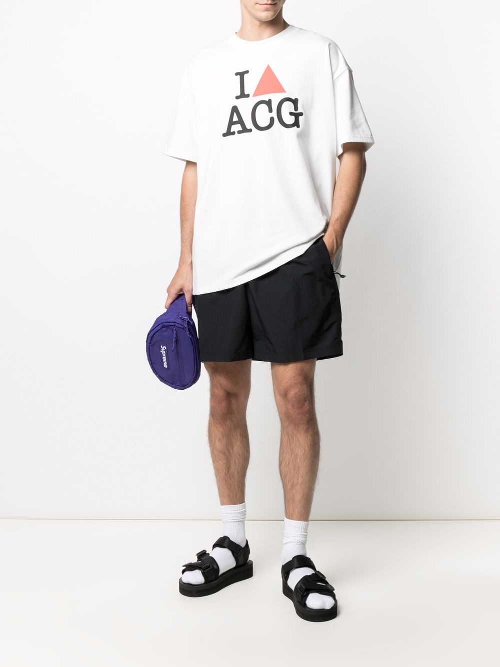 ACG belted track shorts - 2