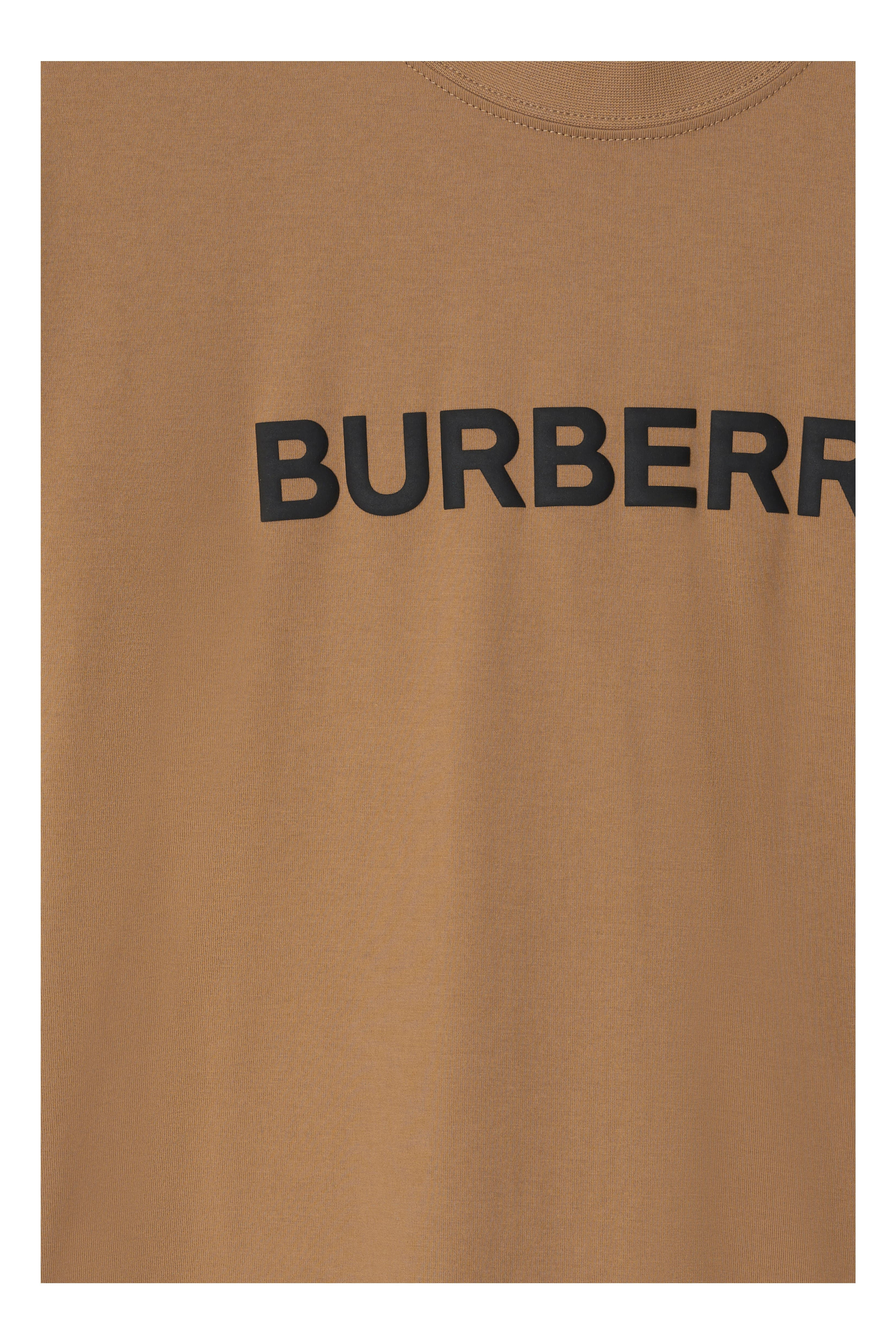 burberry Logo Cotton T-shirt in Camel at Nordstrom - 6