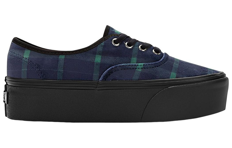 (WMNS) Vans Authentic 'Blue Black' VN0A5KXX203 2