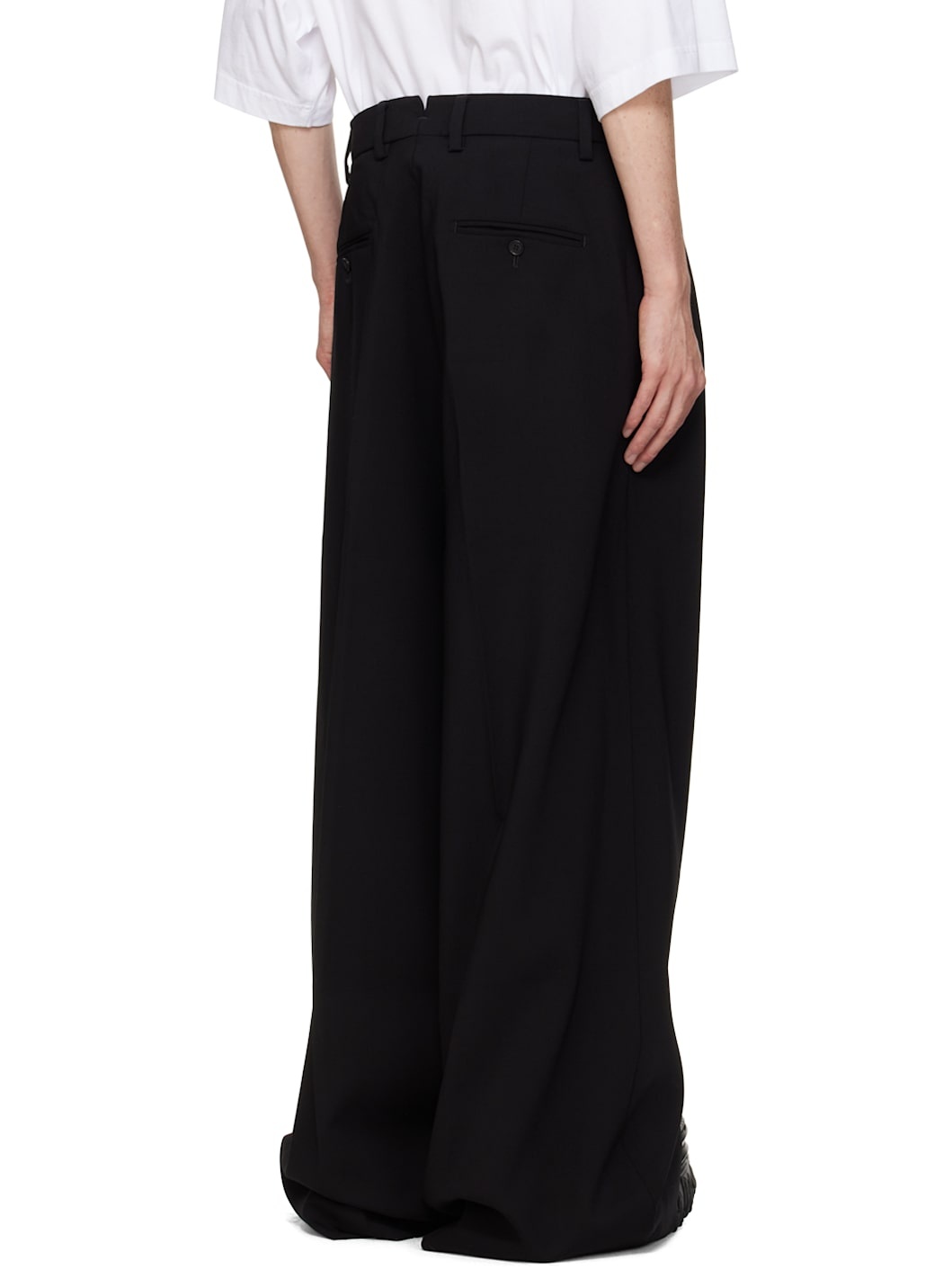 Black Tailored Trousers - 3