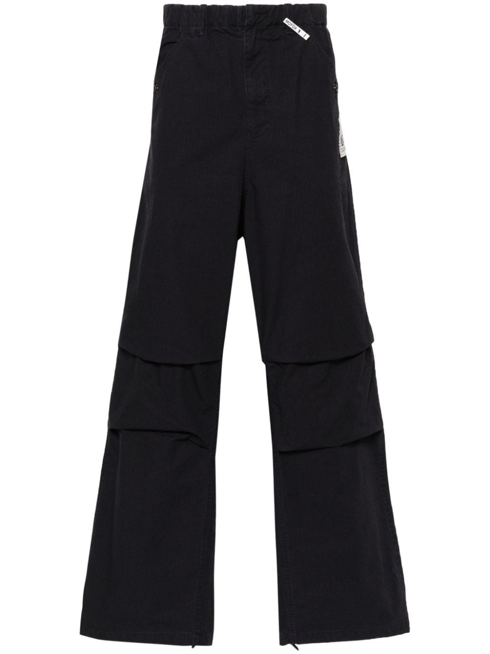 ripstop cotton trousers - 1