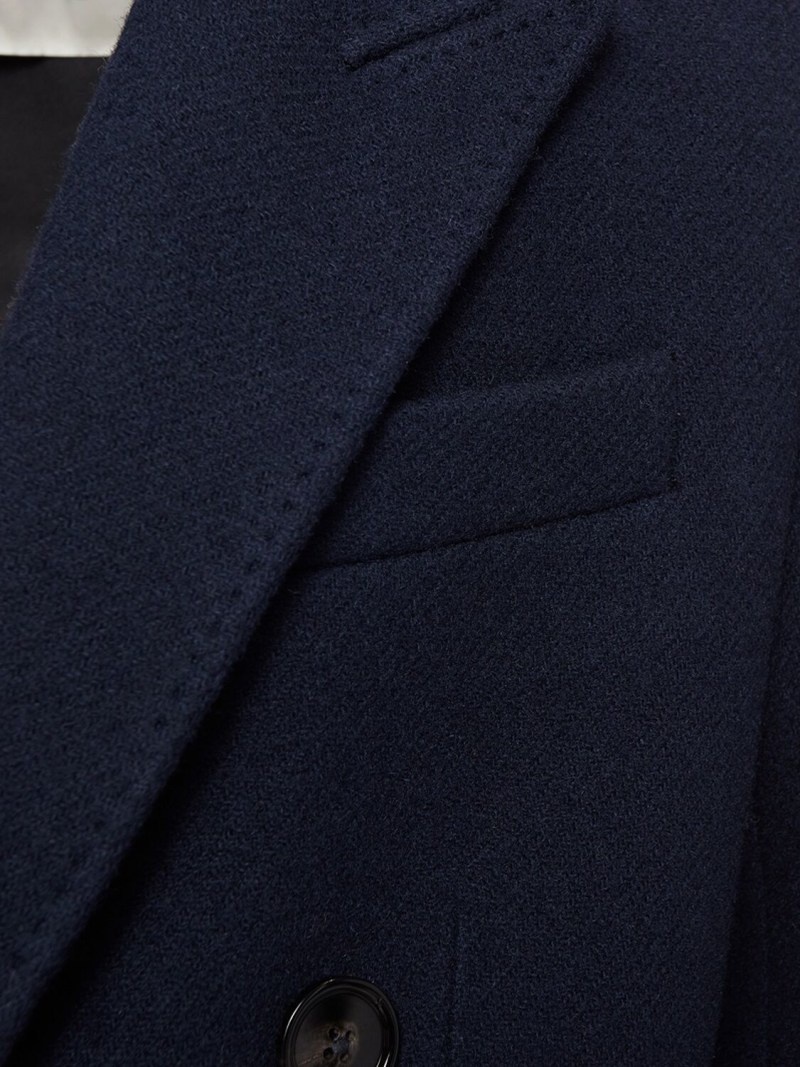 Double breasted wool coat - 5