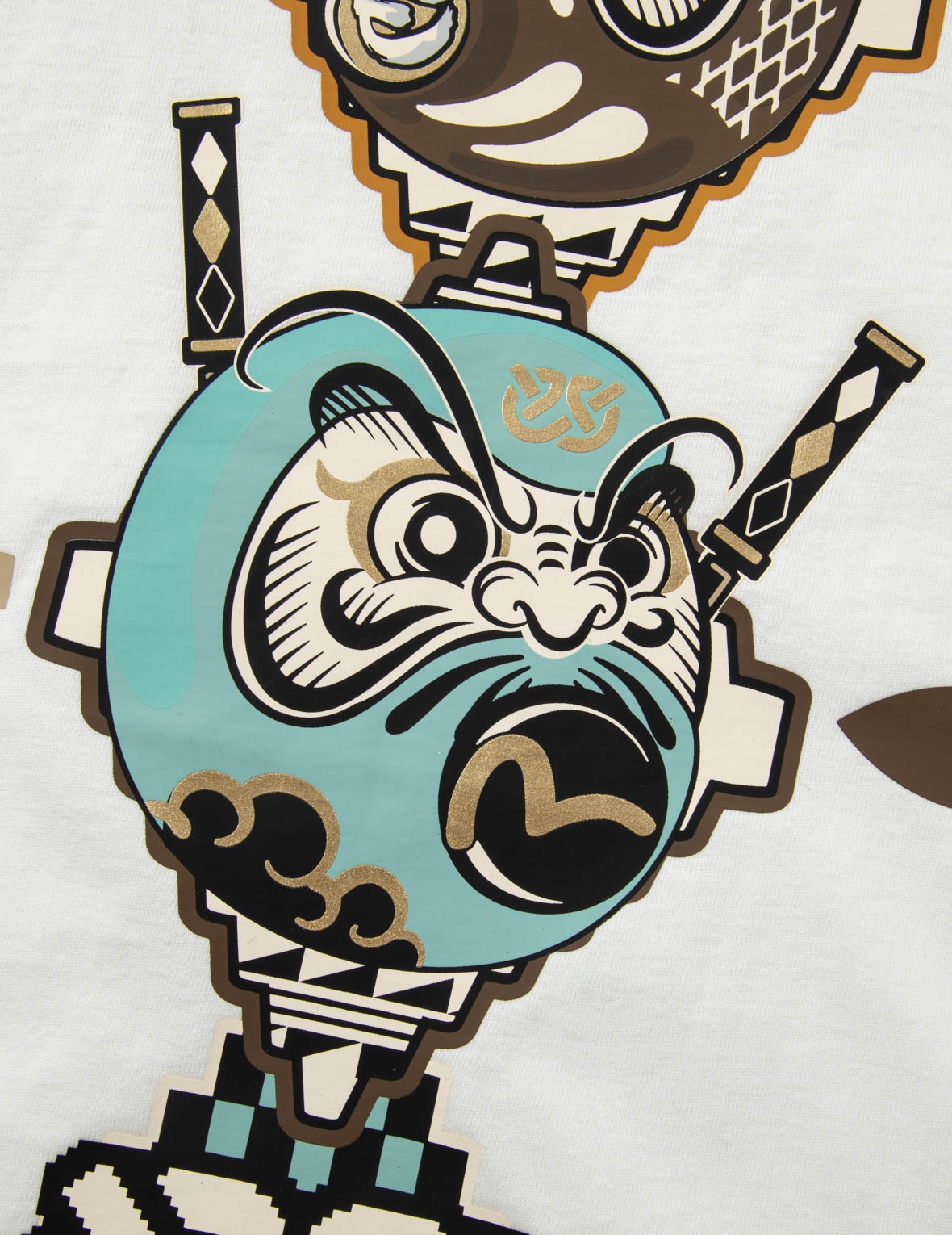 CHIMAYO TAPESTRY PRINT RELAX FIT T-SHIRT - 13
