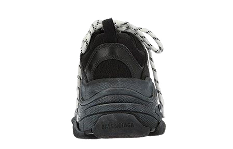 (WMNS) Balenciaga Triple S 'Black' 531388W09OM1000 - 5