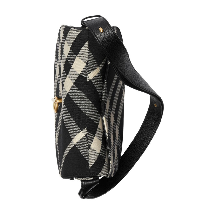 Burberry Rocking Horse Checked Crossbody Bag - 4
