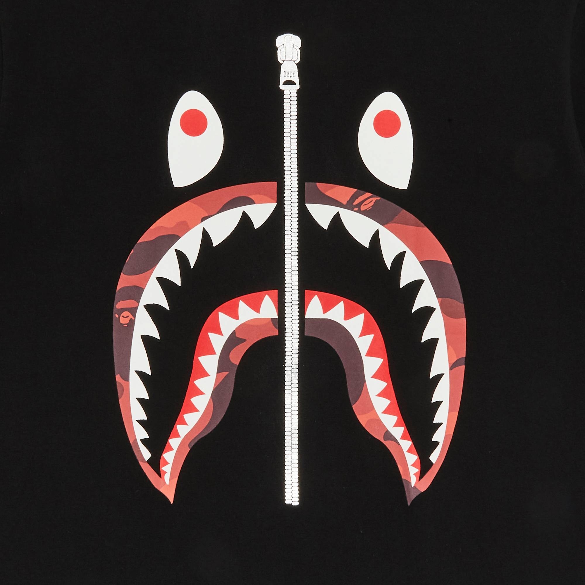 BAPE Shark Tee 'Black' - 3