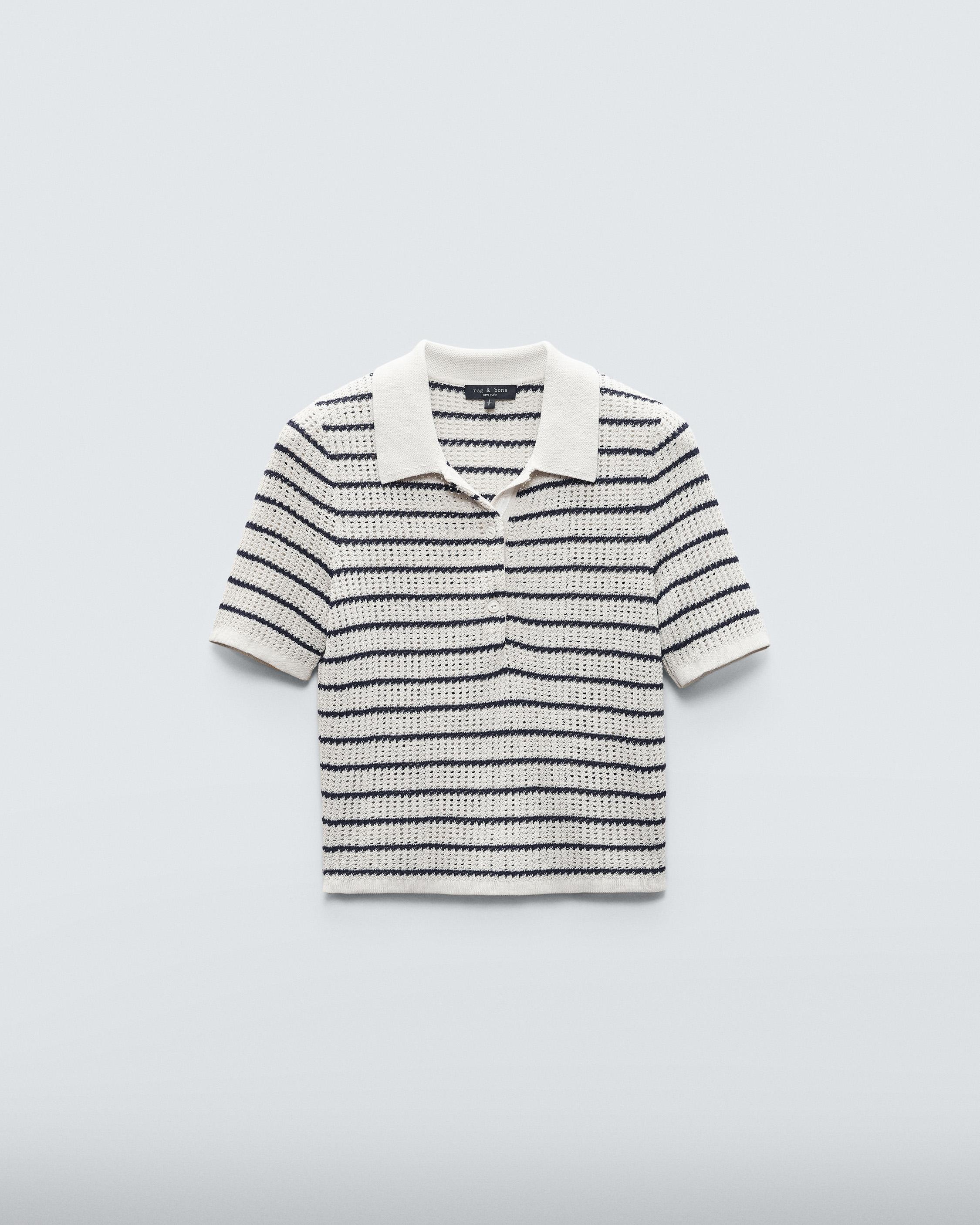 Viola Striped Cotton Polo
Slim Fit - 1