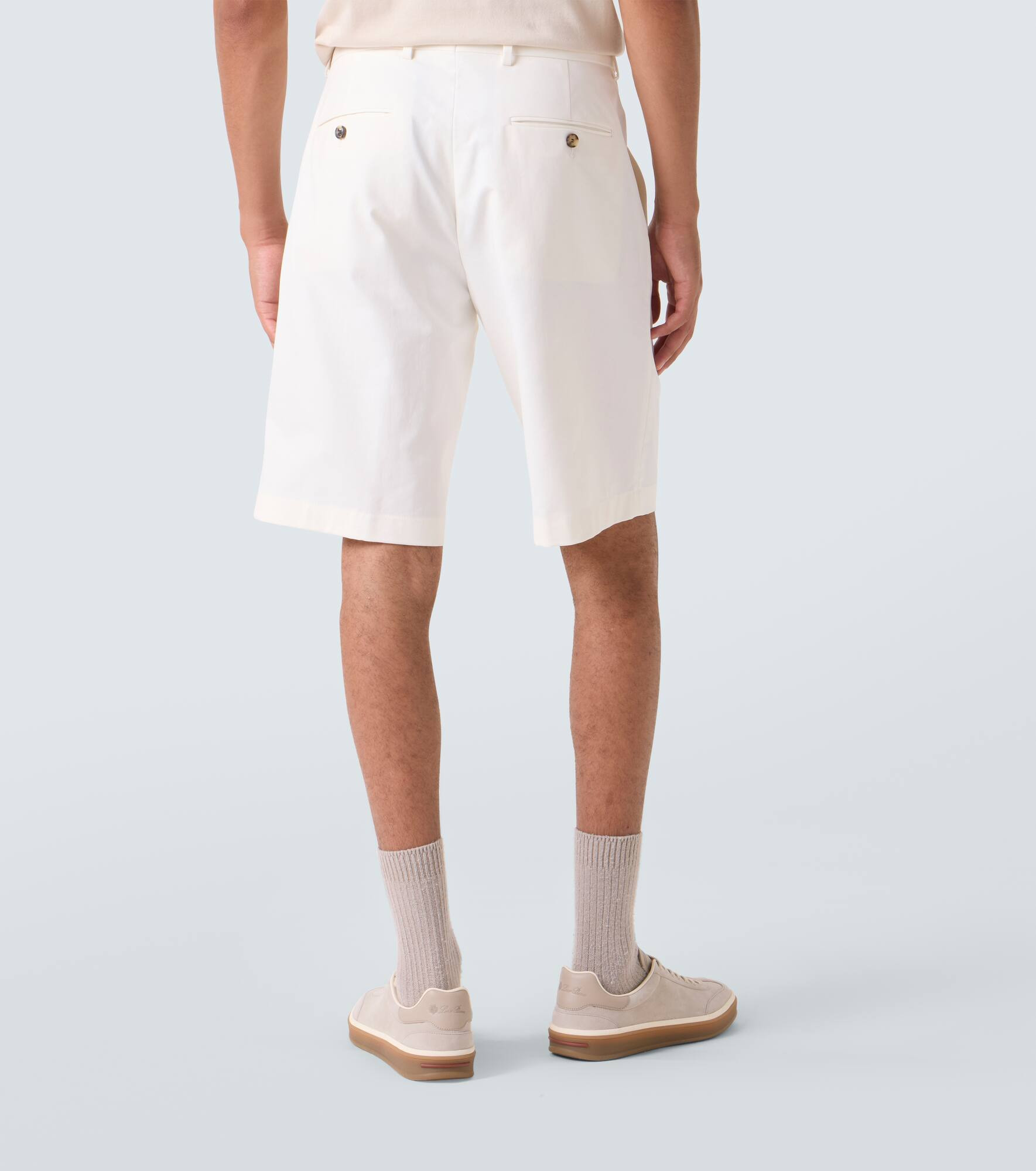 Jarno cotton-blend Bermuda shorts - 4