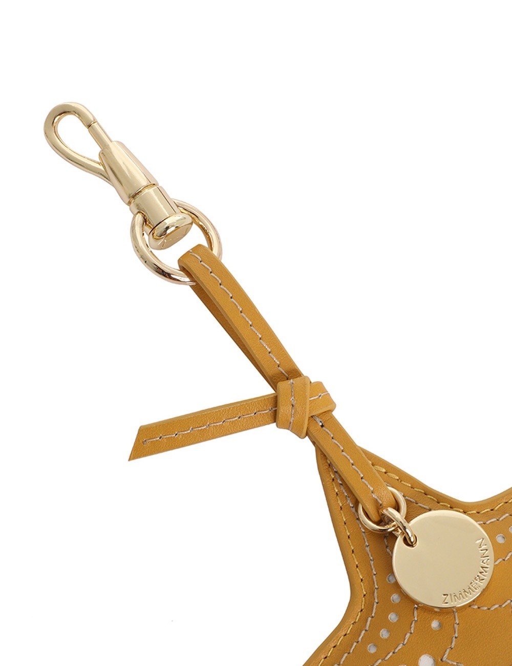 LEATHER STARFISH KEY CHARM - 5