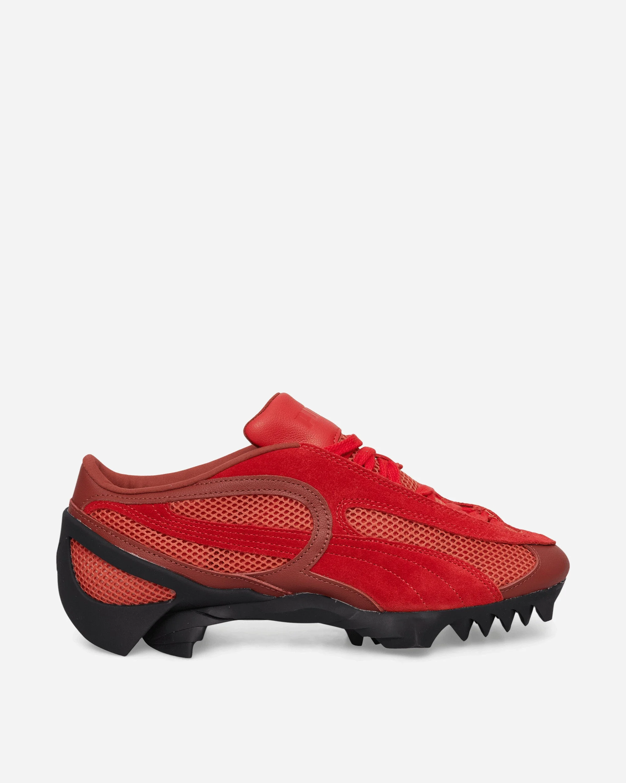 Beisser Waxed Sneakers Bordeaux Red / Candy Apple - 1
