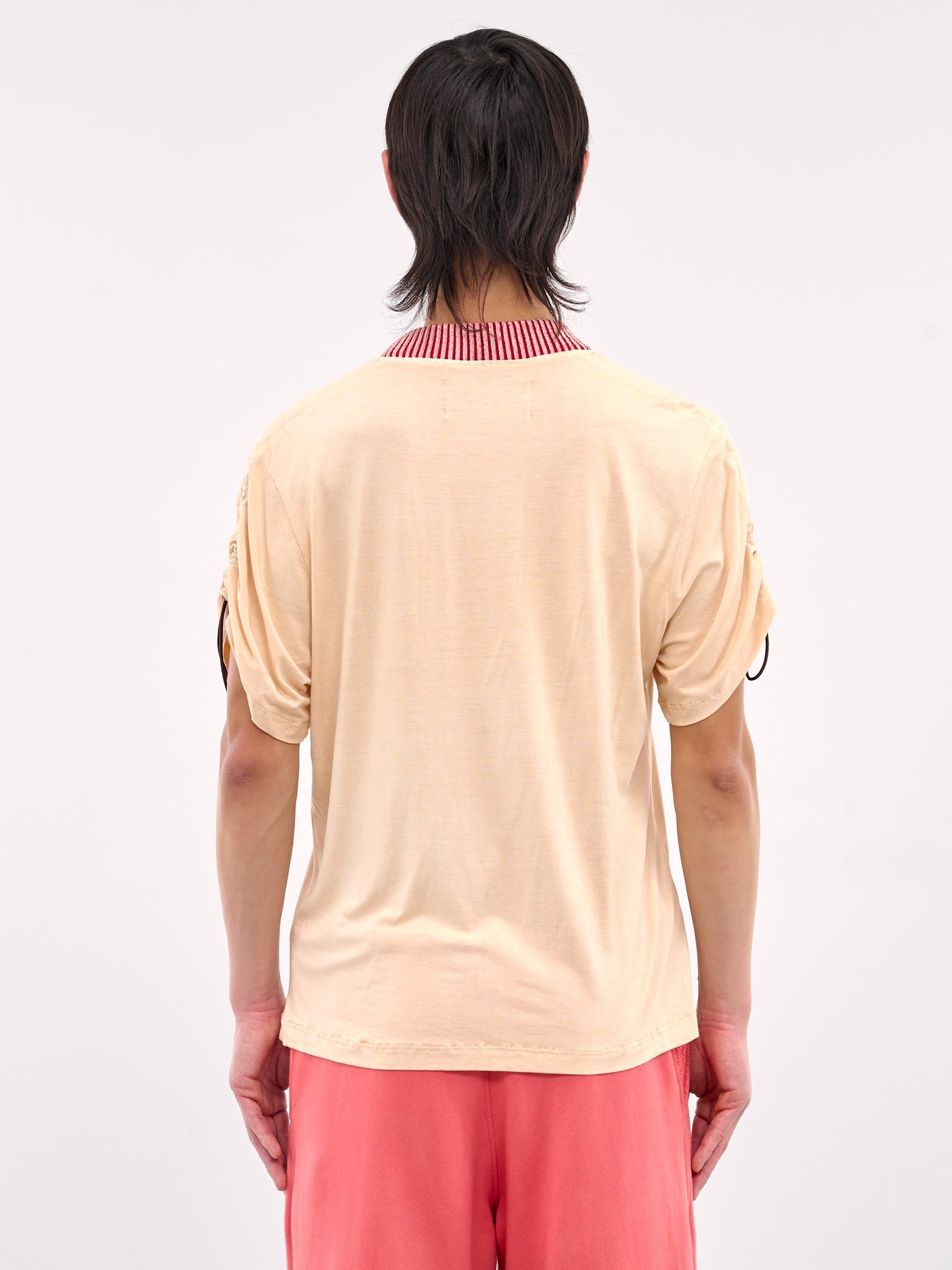 Drawcord Sleeve Tee - 3