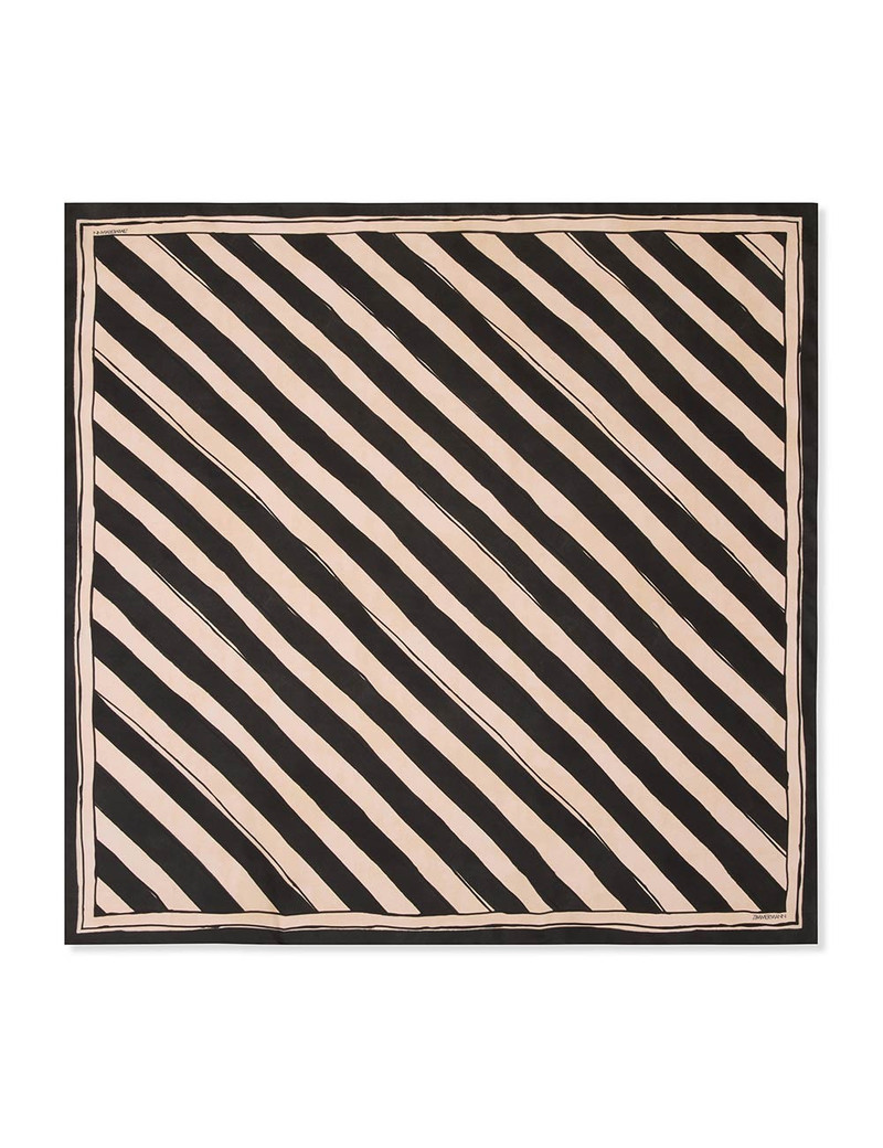 PRINTED SILK SQUARE 90 3