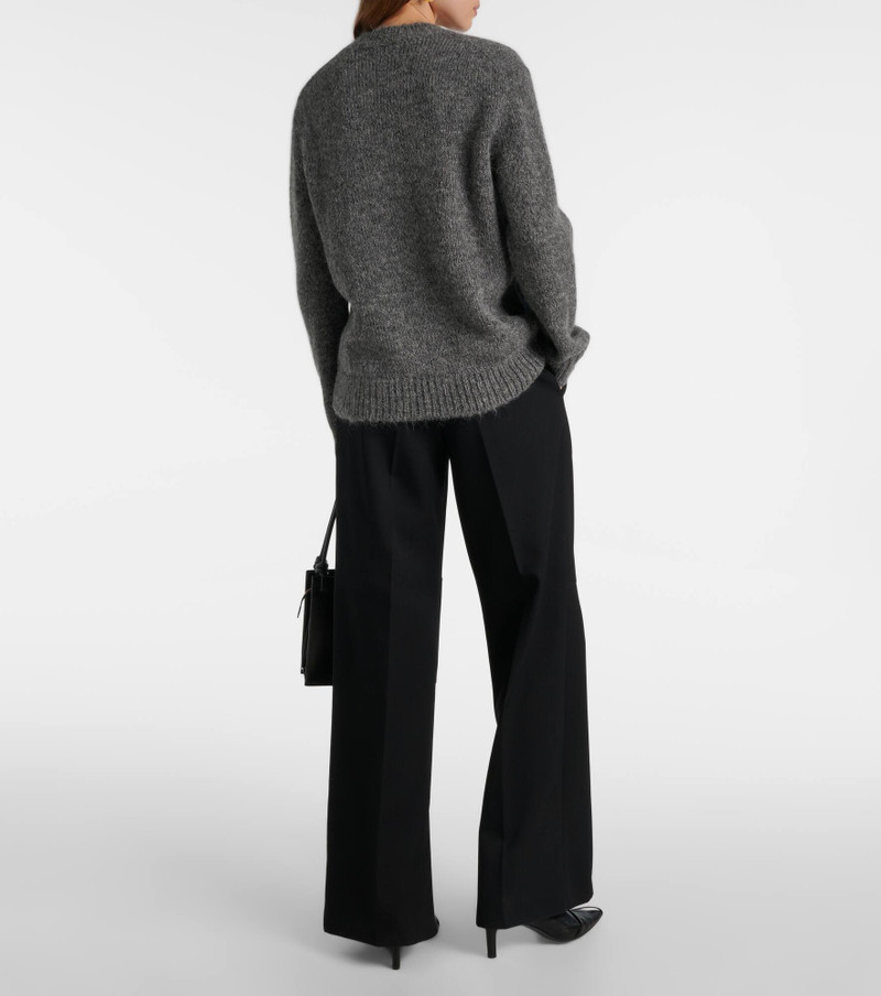 Oversized alpaca and wool-blend sweater 3