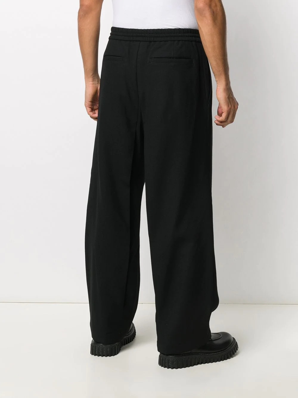 drawstring waist trousers - 4