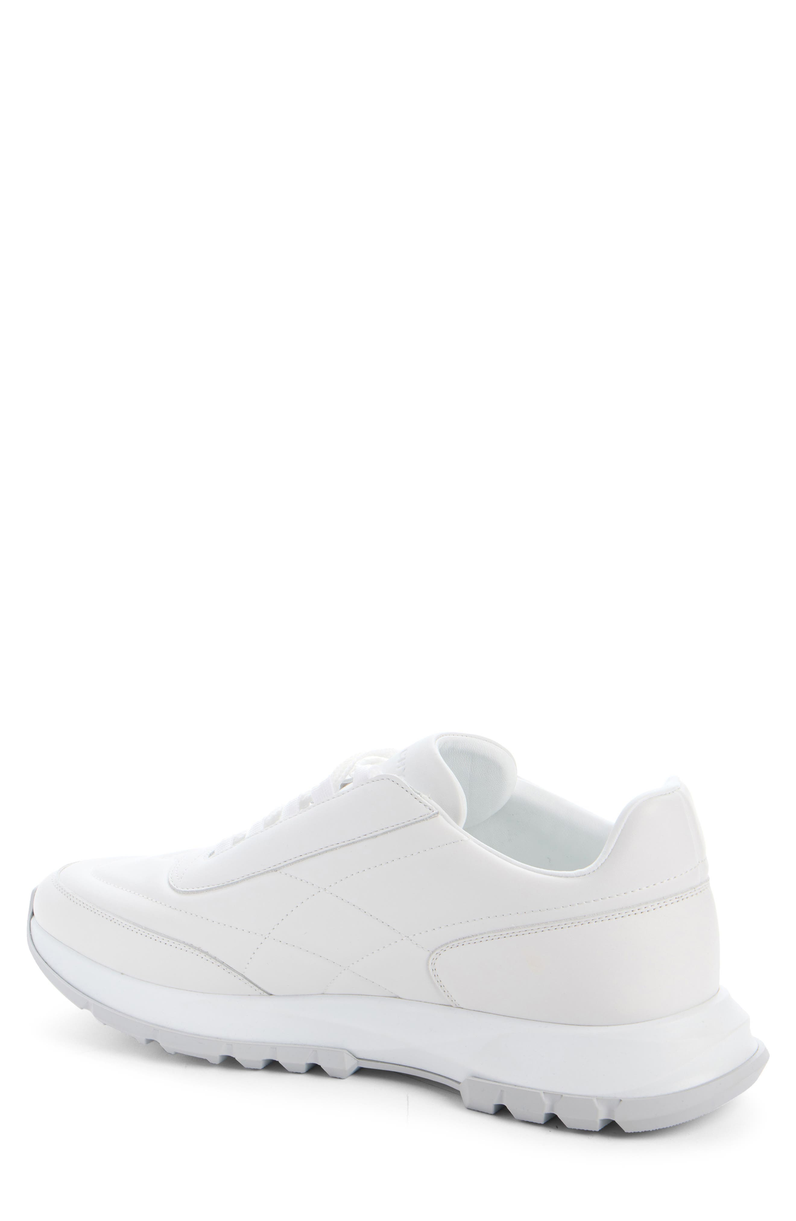 Givenchy Quilted Leather Trainer Sneaker in White at Nordstrom - 2