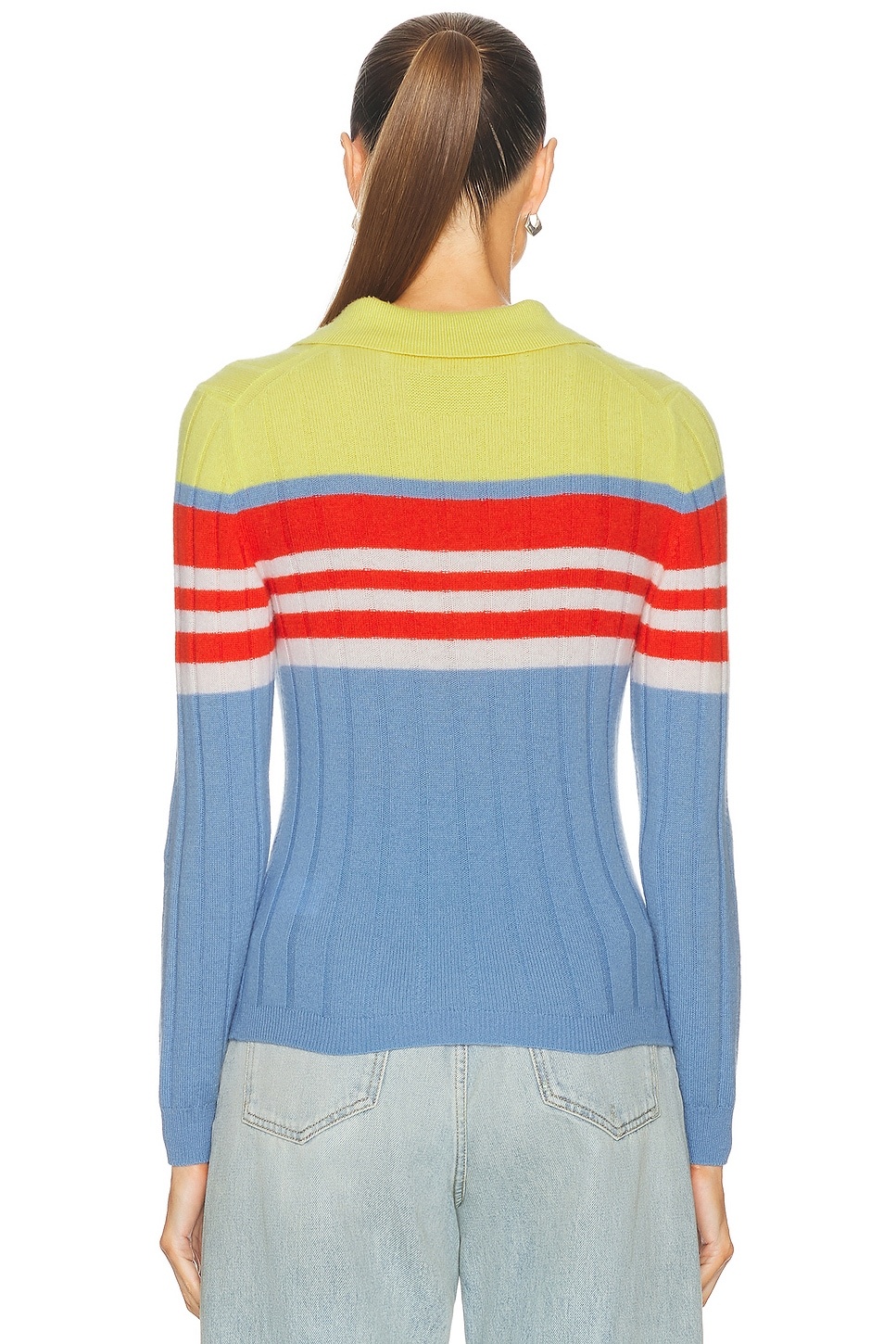 Track Polo Cashmere Sweater - 3