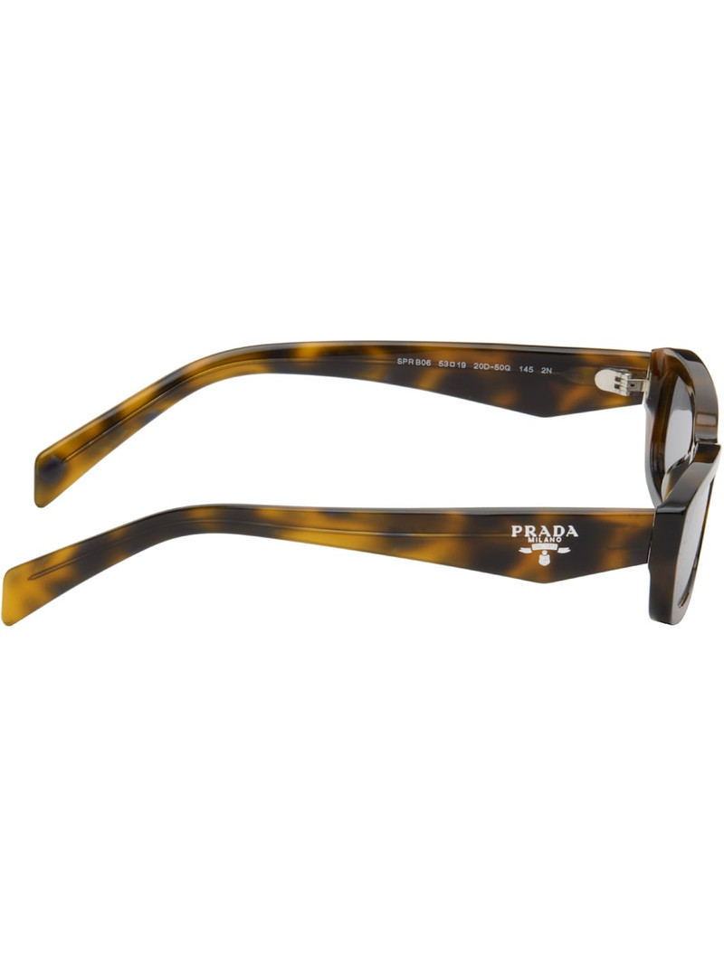 Prada Brown 'Prada Symbole' Sunglasses outlook