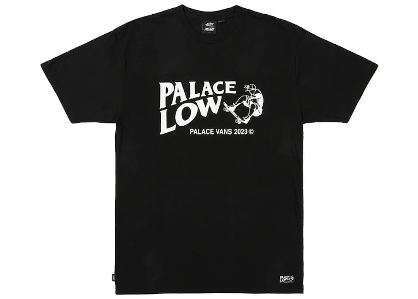 Palace x Vans Low T-Shirt Black - 1