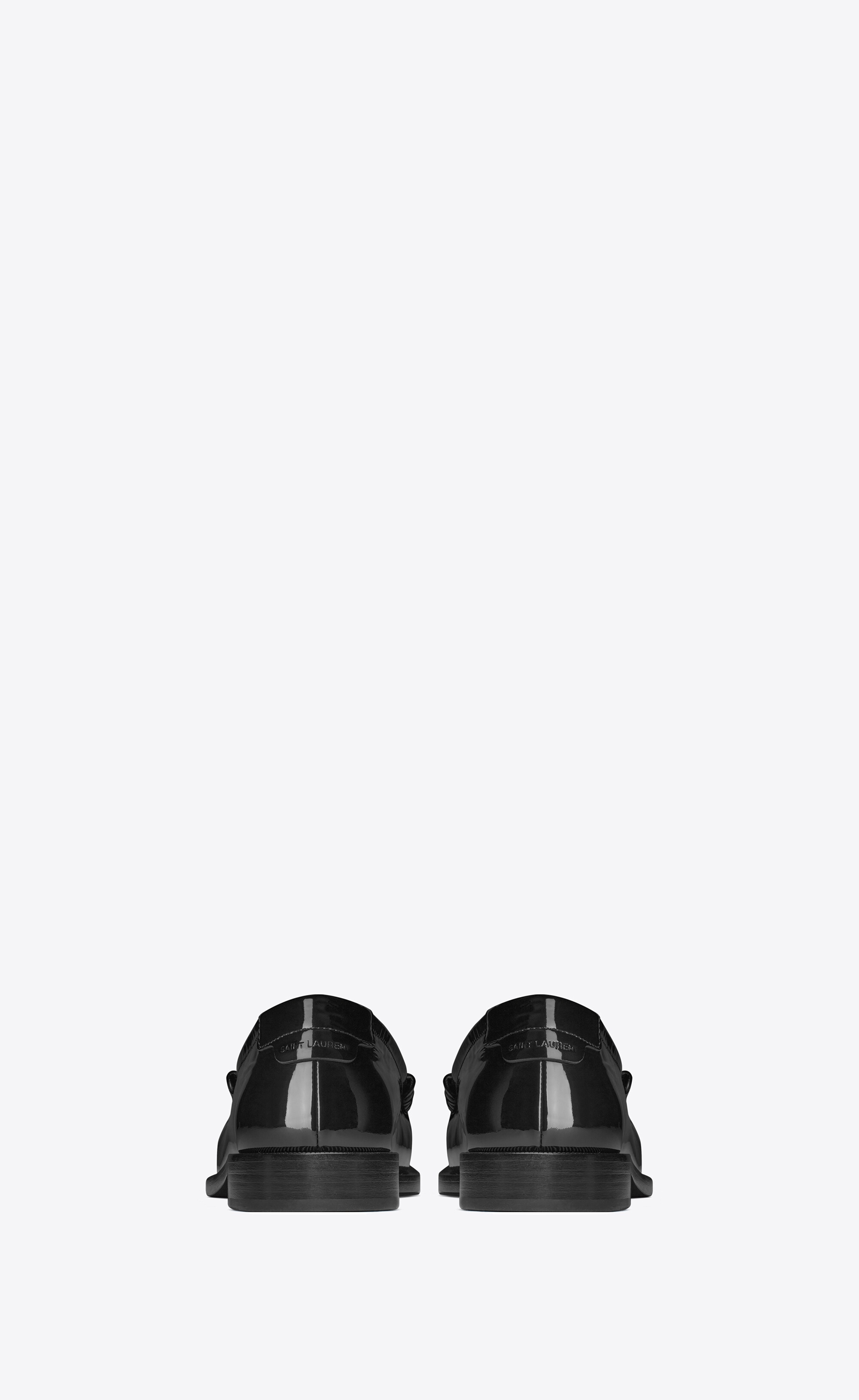 le loafer monogram penny slippers in patent leather - 3