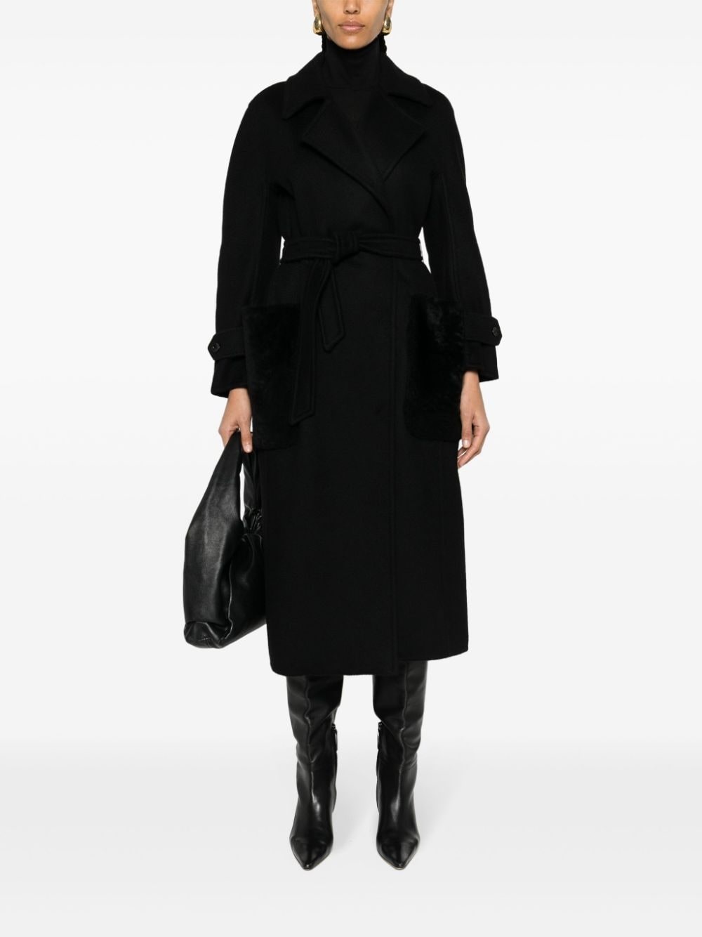 Magia belted cashmere coat - 2