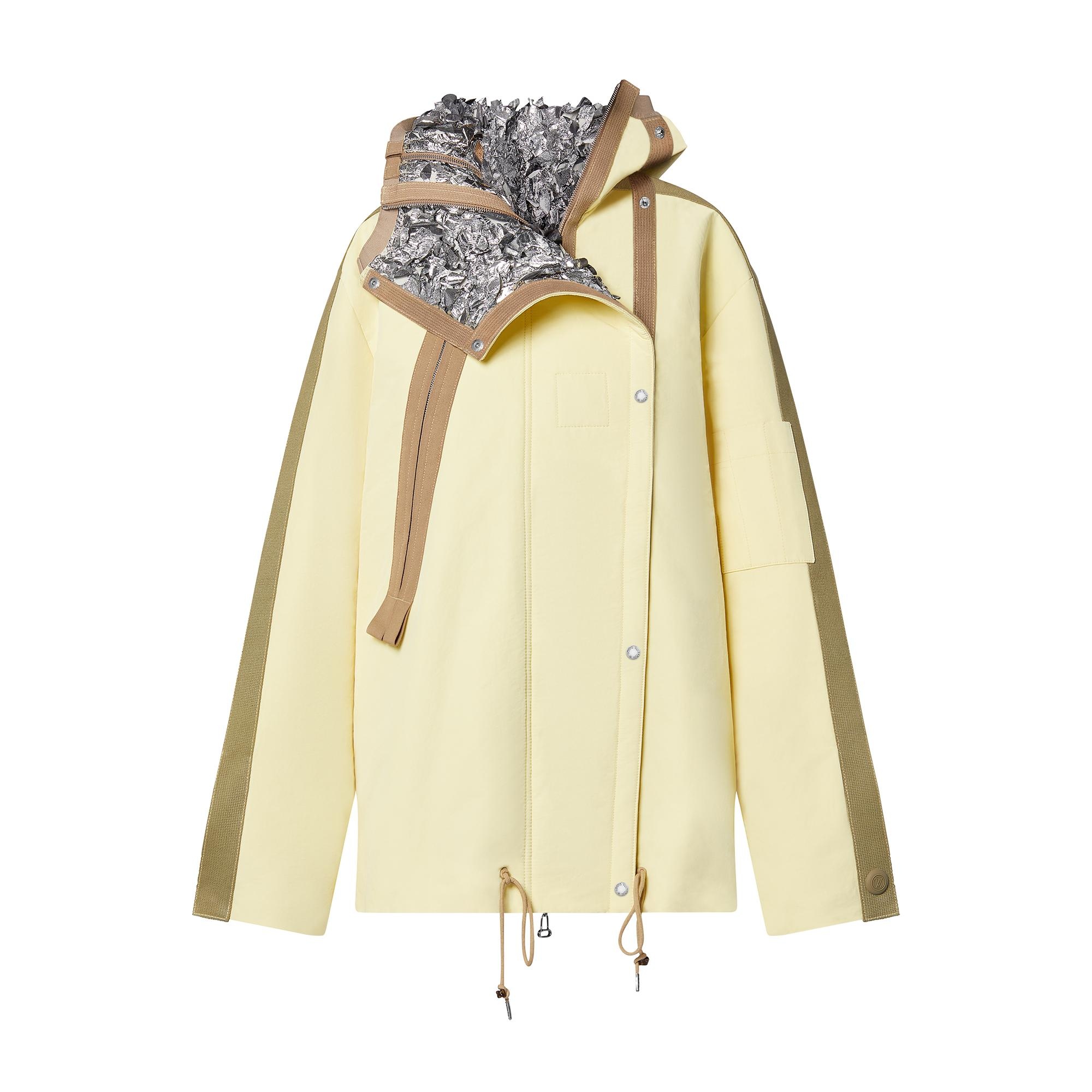 Sculptural Lining Asymmetrical Parka - 1