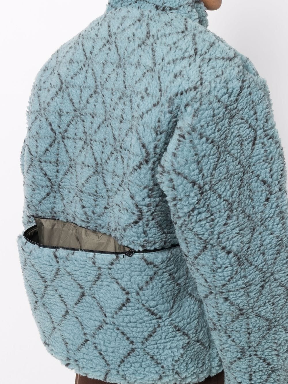 Sashiko reversible fleece jacket - 5