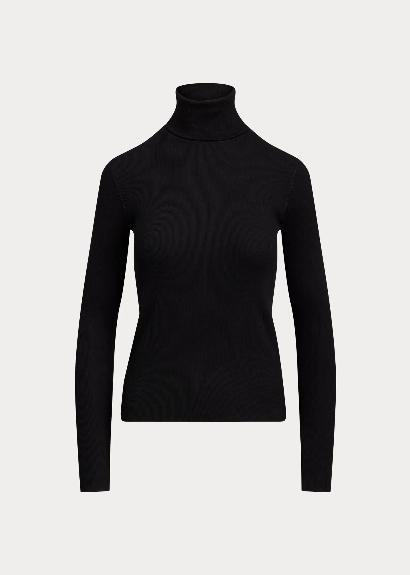Stretch-Blend Turtleneck - 1