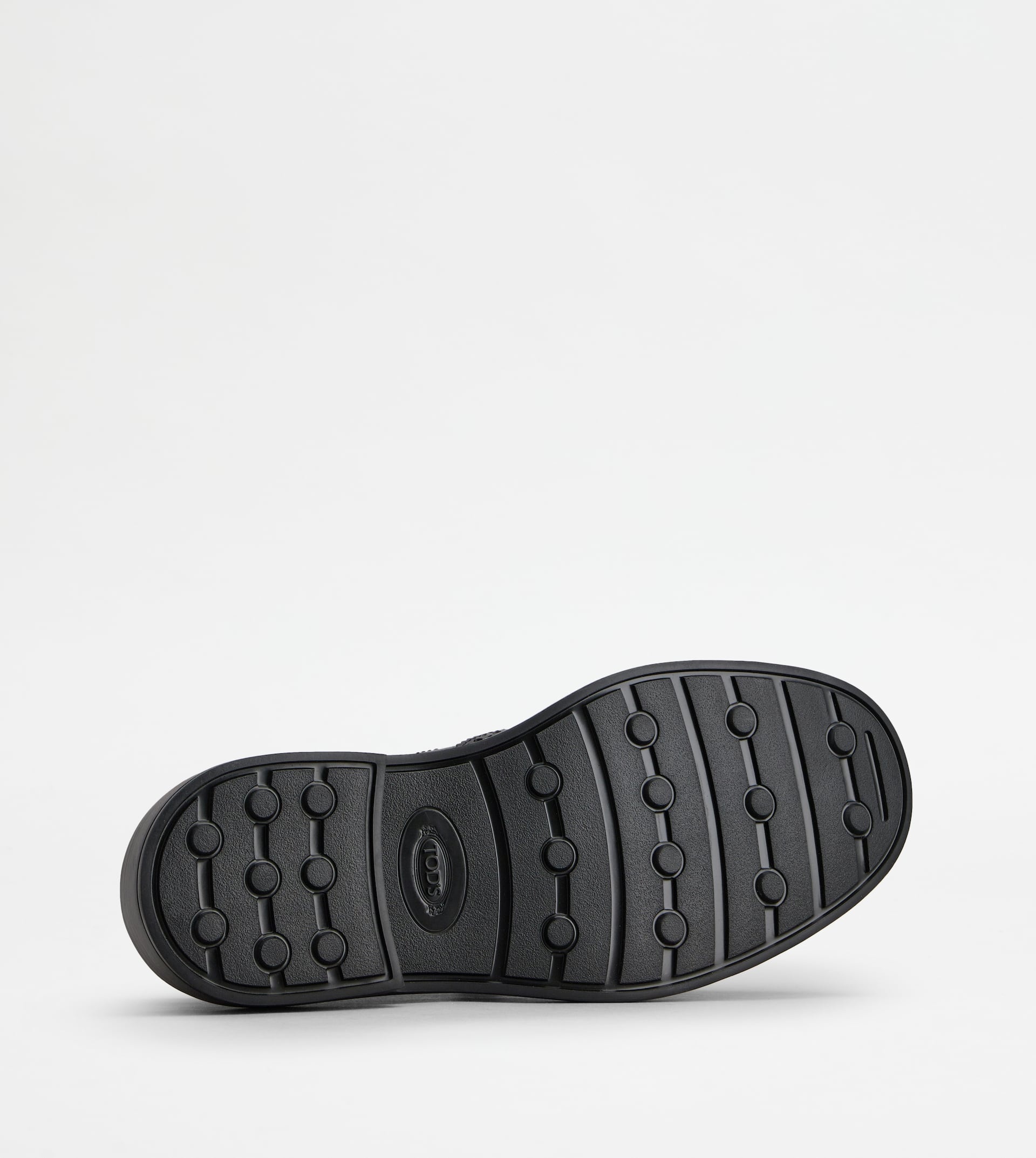 LACE-UPS IN LEATHER - BLACK - 4