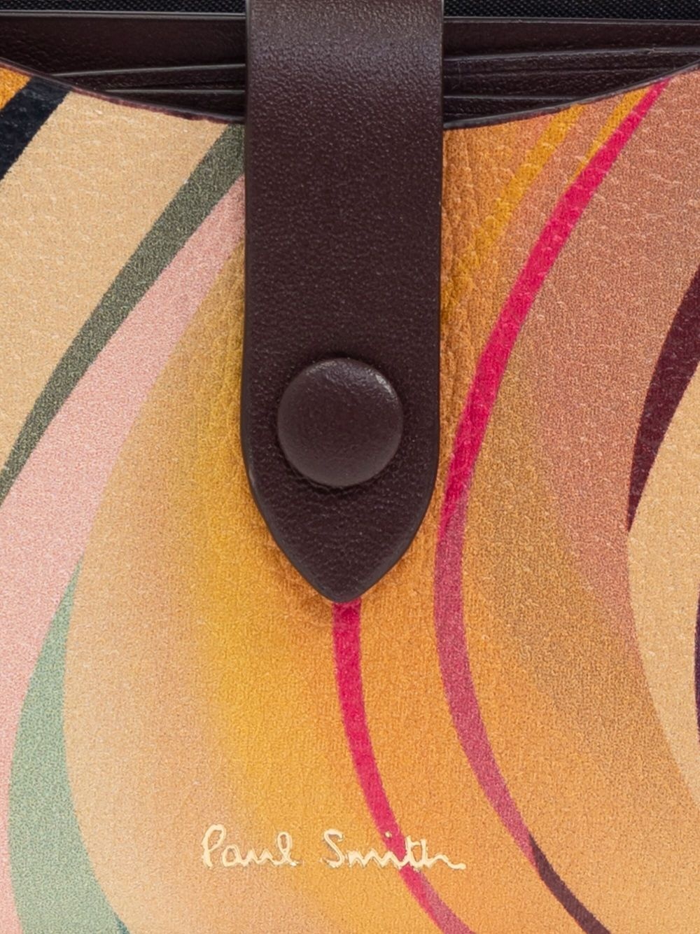 Dusky Swirl-print card holder - 4