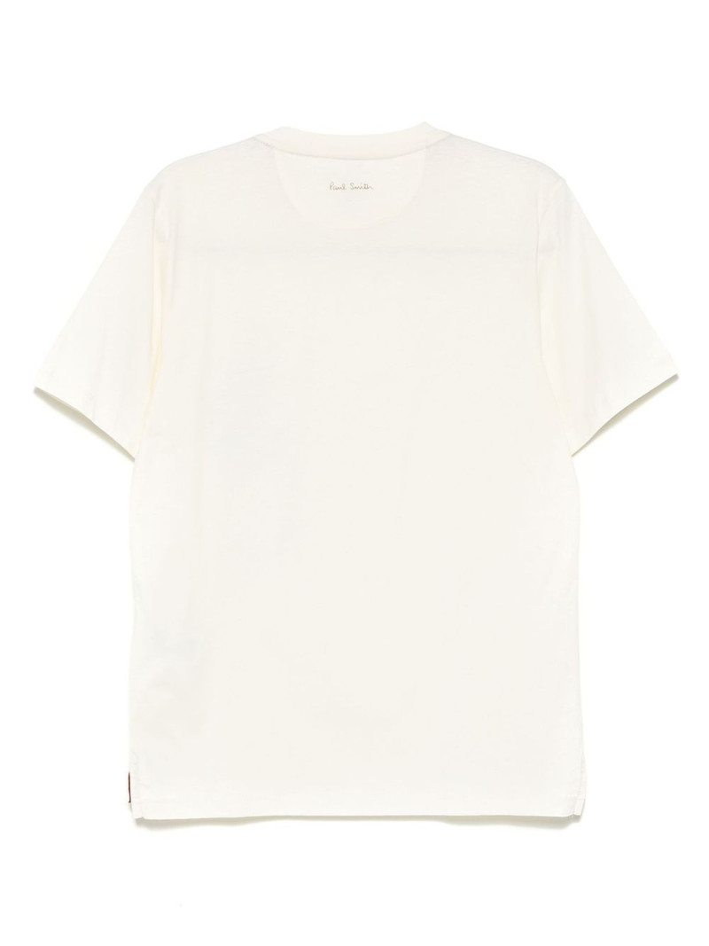 Paul Smith stretched logo-print T-shirt outlook