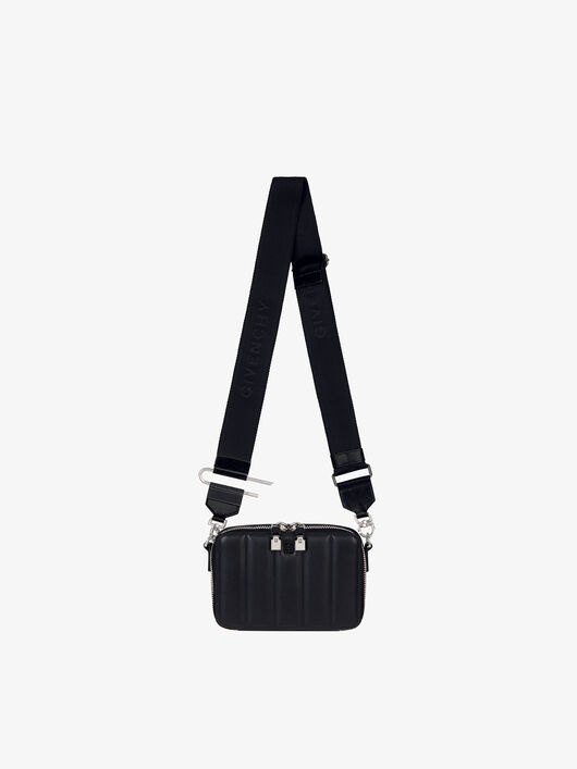 ANTIGONA U CAMERA BAG IN PADDED LEATHER - 1