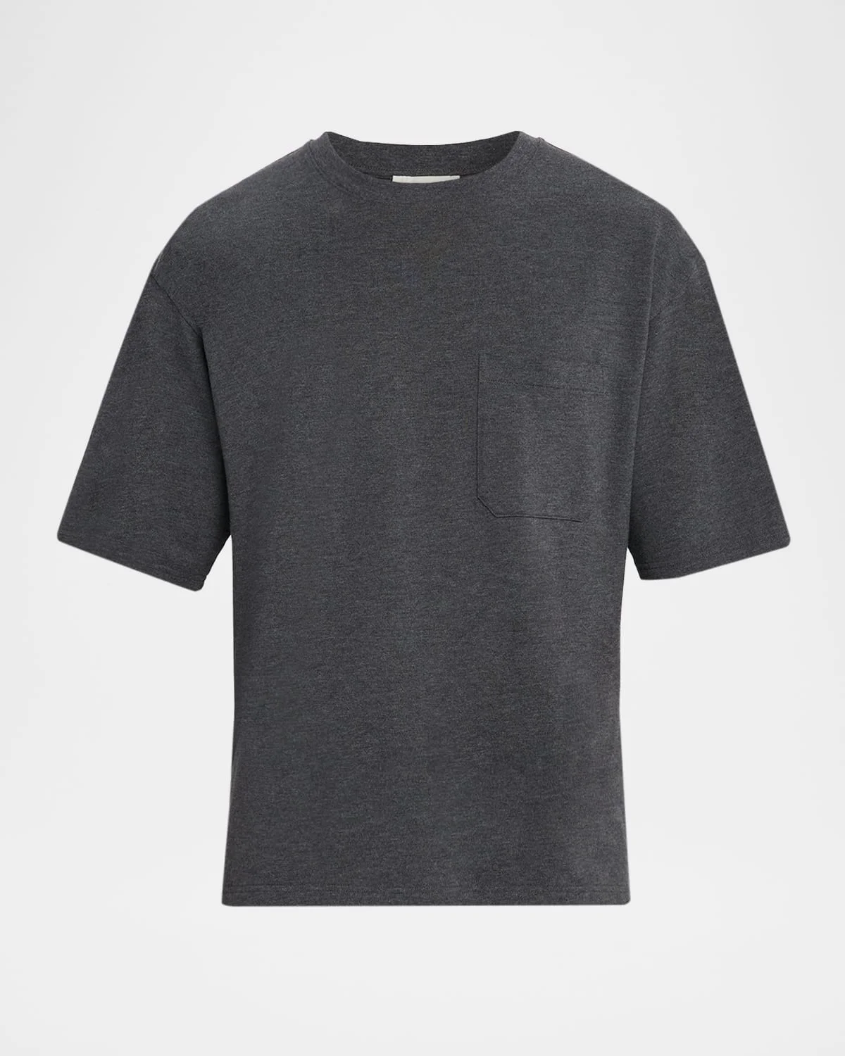 Men's Pique Relaxed-Fit Pocket T-Shirt - 1