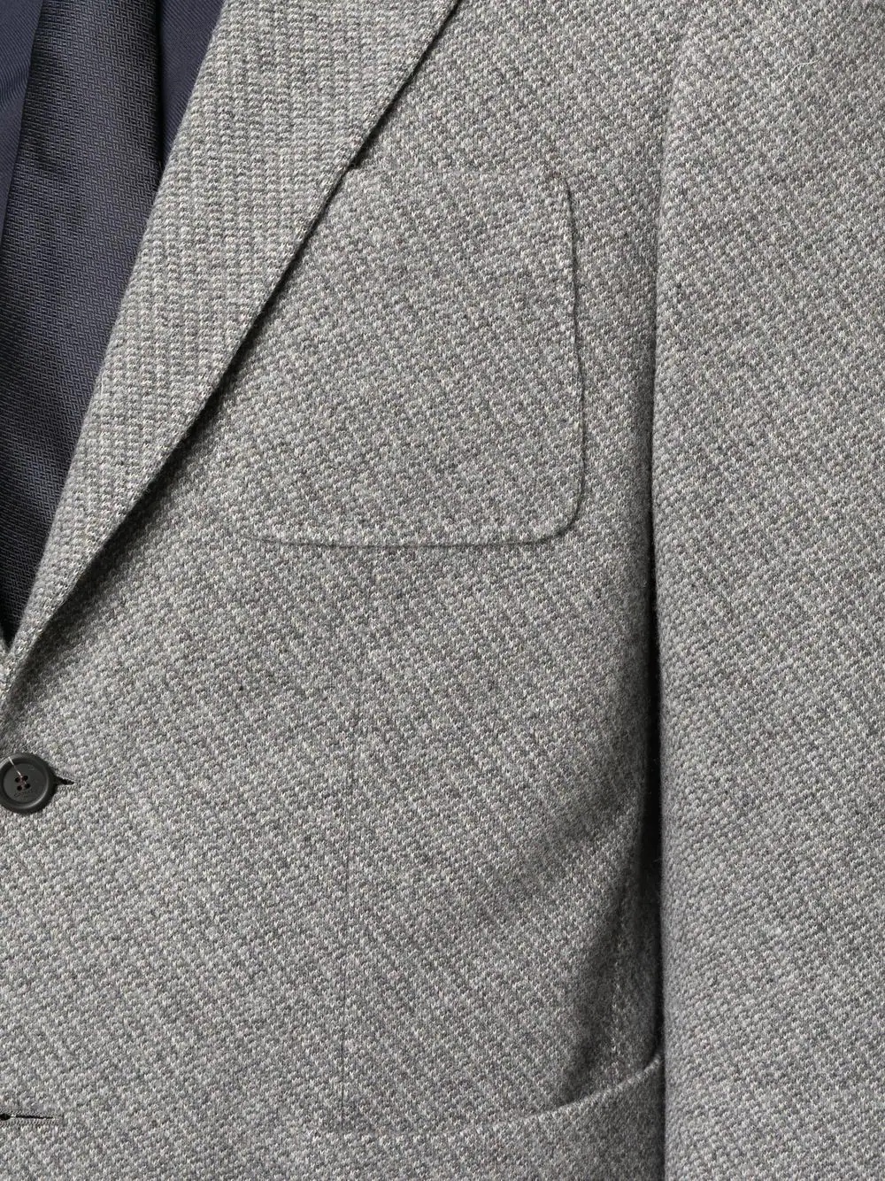 single-breasted tailored blazer - 5