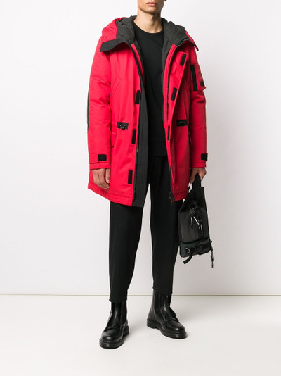 Yves Salomon drawstring duffel coat outlook