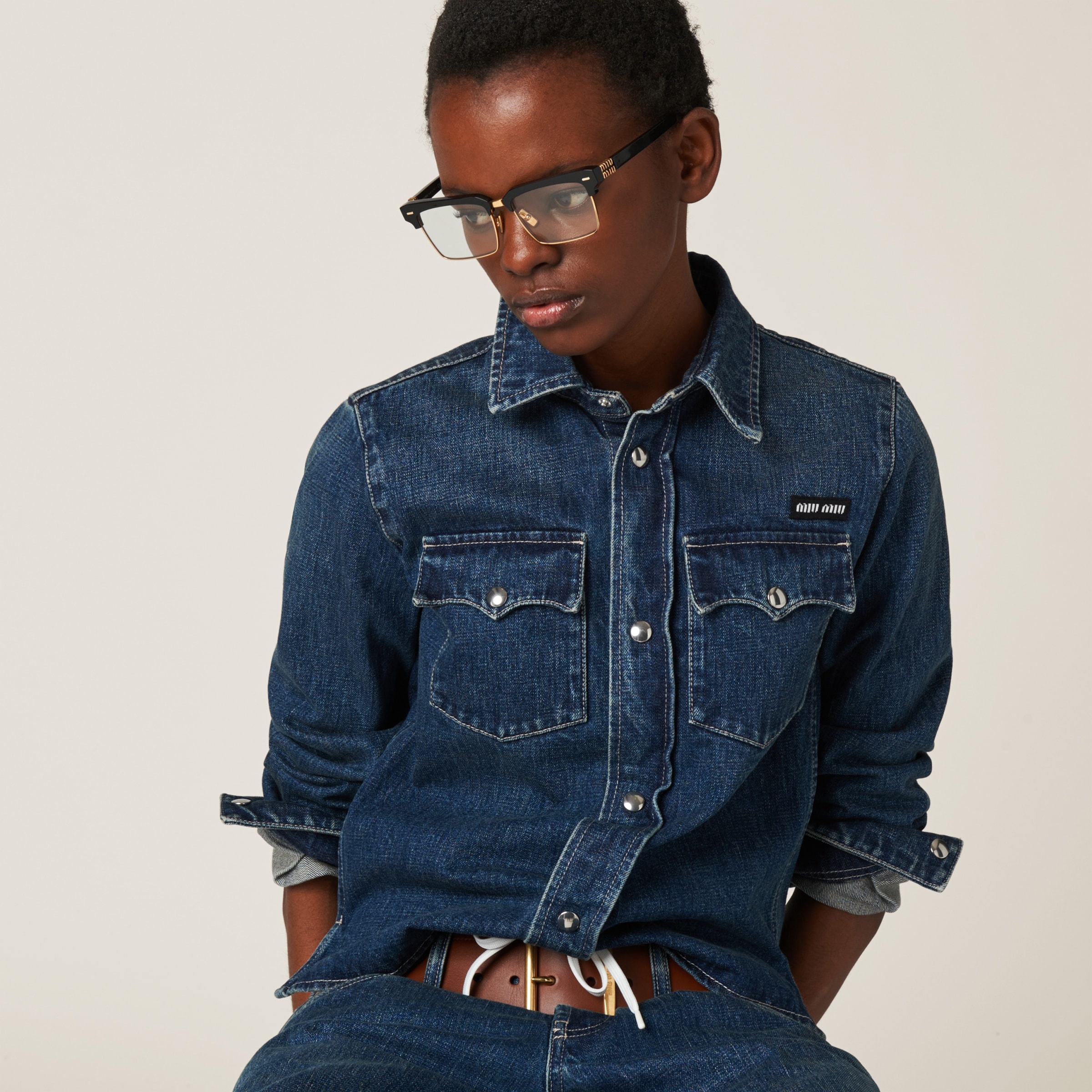 Denim shirt - 4