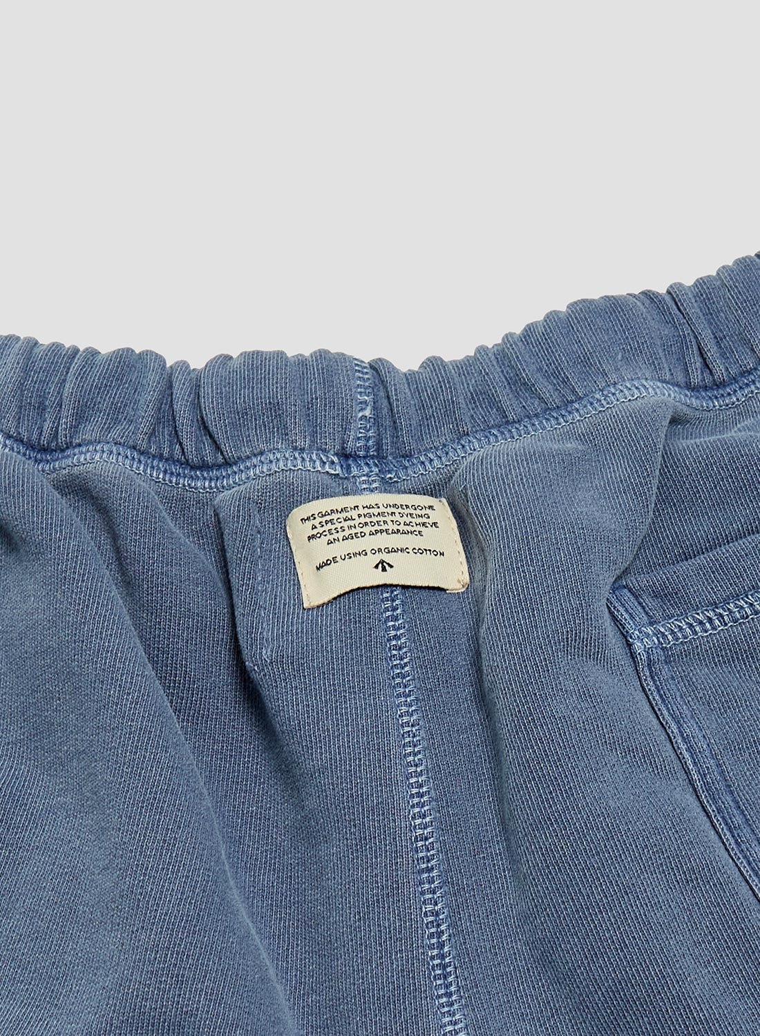 Embroidered Arrow Short in Denim - 3