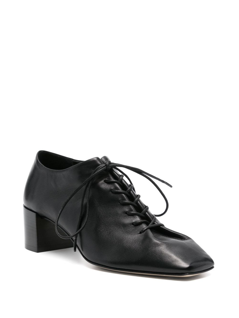 Aeyde 50mm leather pumps outlook