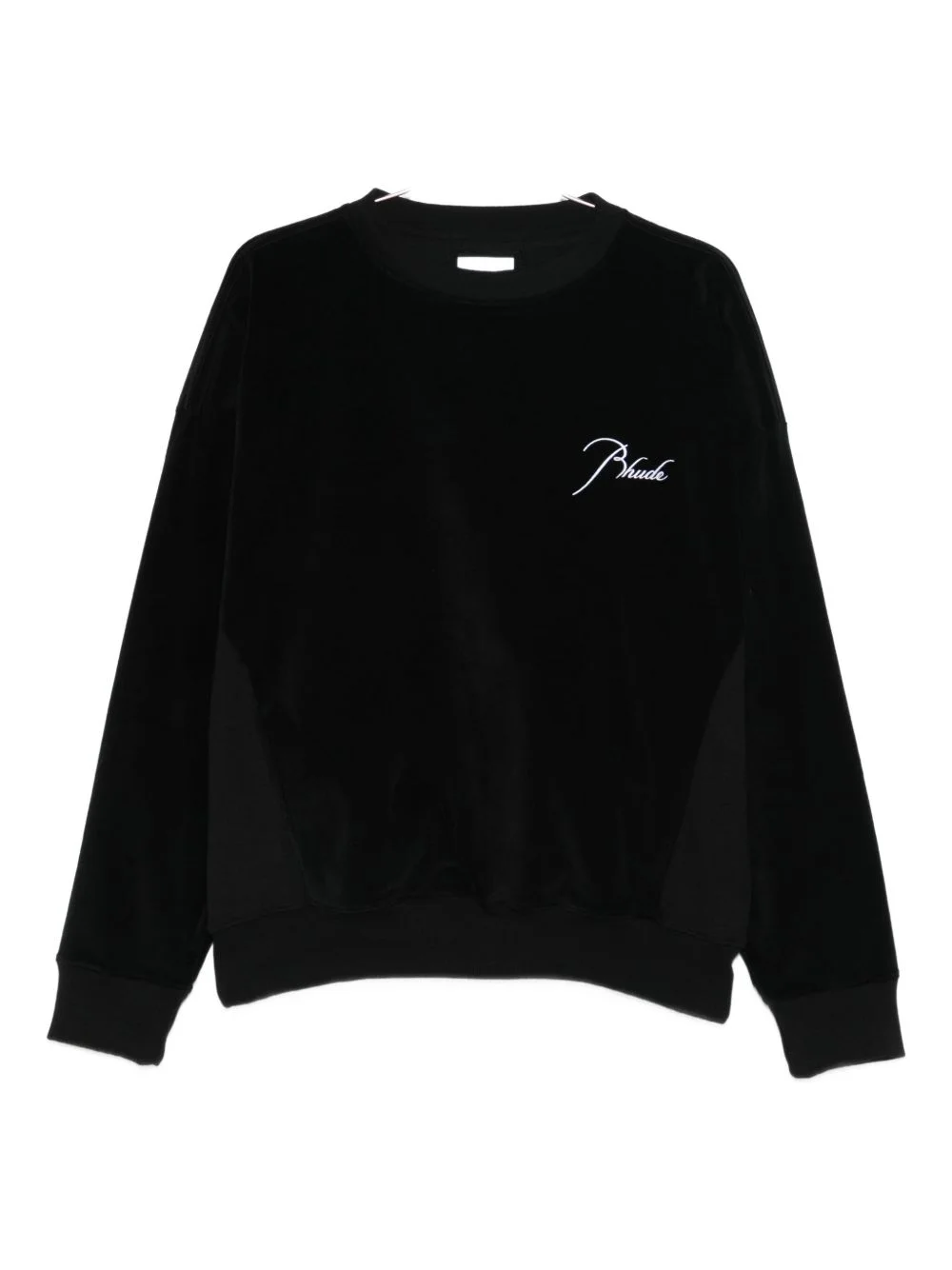 logo-embroidery sweatshirt - 1