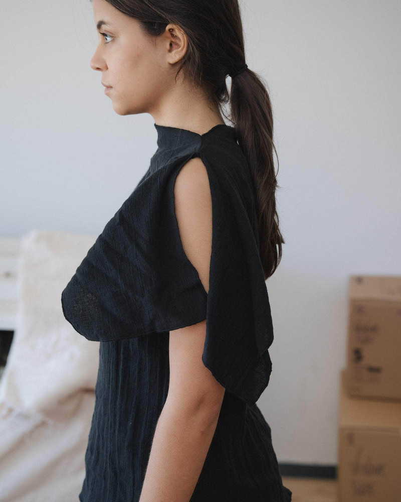 Folio Top - Crinkle Linen 5