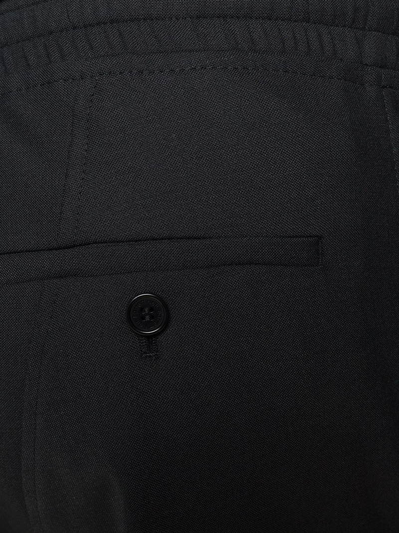 double stripe ribbed track trousers 5